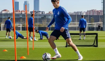 Football training structure for international players in Madrid1